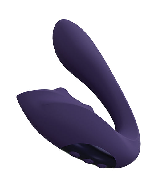 Shots Yuki Dual Action G - Spot Vibrator w/Massaging Beads - Purple