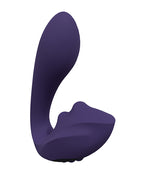 Shots Yuki Dual Action G - Spot Vibrator w/Massaging Beads - Purple
