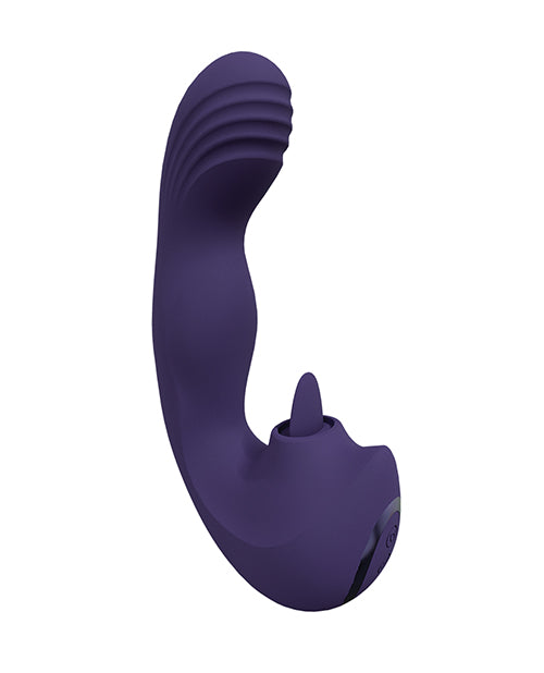 Shots Yumi Triple Action G - Spot Vibrator & Stimulator - Purple