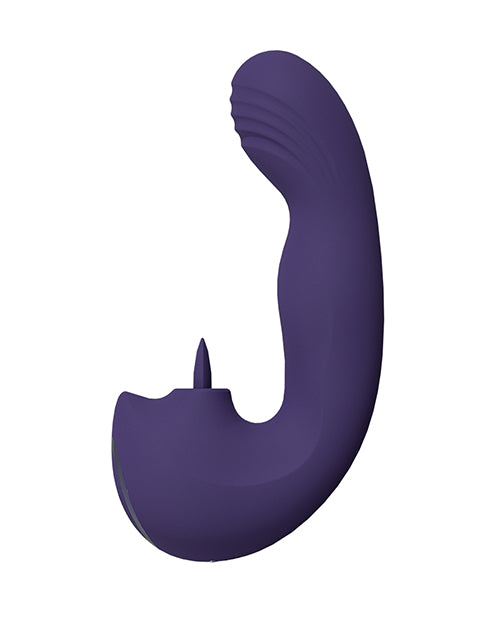 Shots Yumi Triple Action G - Spot Vibrator & Stimulator - Purple