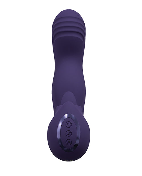 Shots Yumi Triple Action G - Spot Vibrator & Stimulator - Purple