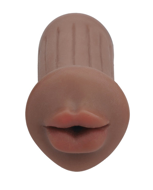 Shots Xkin RAW The Grip Masturbator - Brown