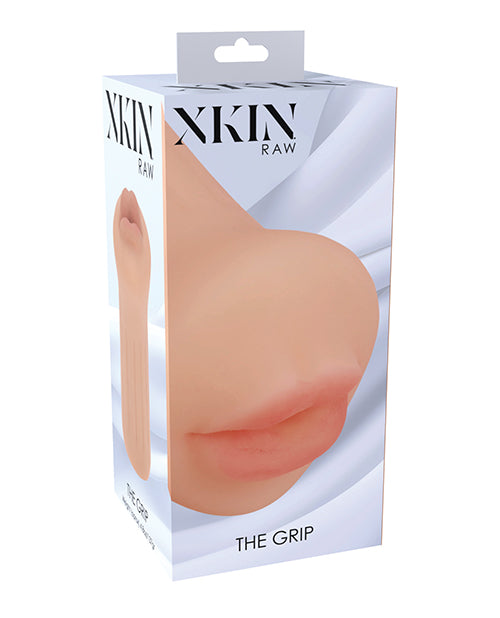 Shots Xkin RAW The Grip Masturbator - Flesh