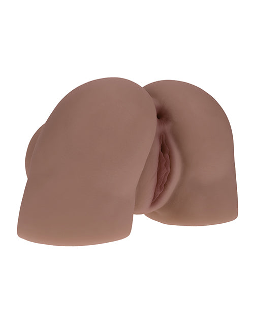 Shots Kaya Bloom Dual Entry Bodyforms Masturbator - Brown - .