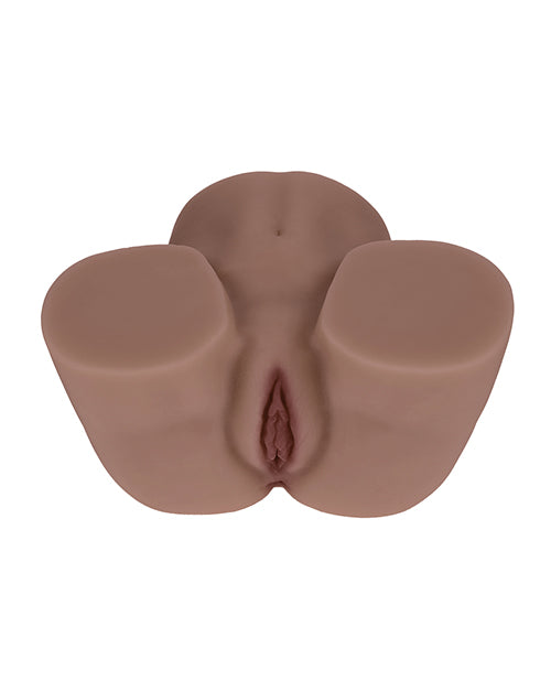 Shots Kaya Bloom Dual Entry Bodyforms Masturbator - Brown - .