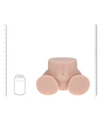 Shots Xkin Rina Brooks Dual Entry Bodyforms Masturbator - Flesh - .