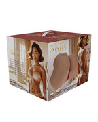 Shots Xkin Valentina Vellure Dual Entry Masturbator - Tan - .