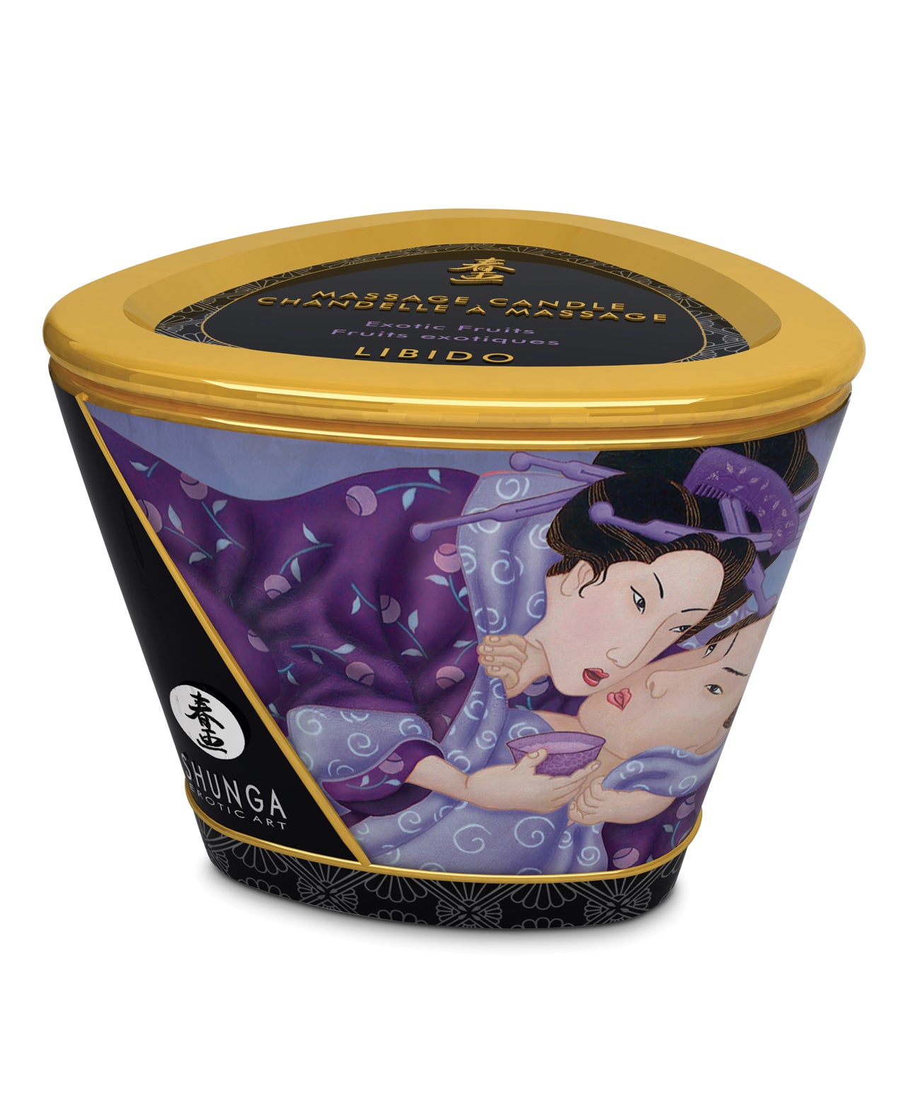 Shunga Massage Candle Libido - Exotic Fruits