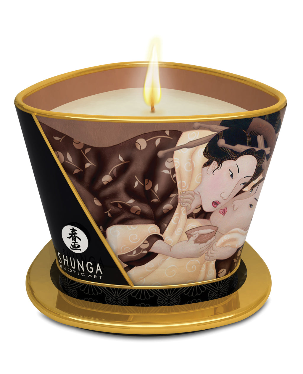 Shunga Massage Candle Excitation - Intoxicating Chocolate