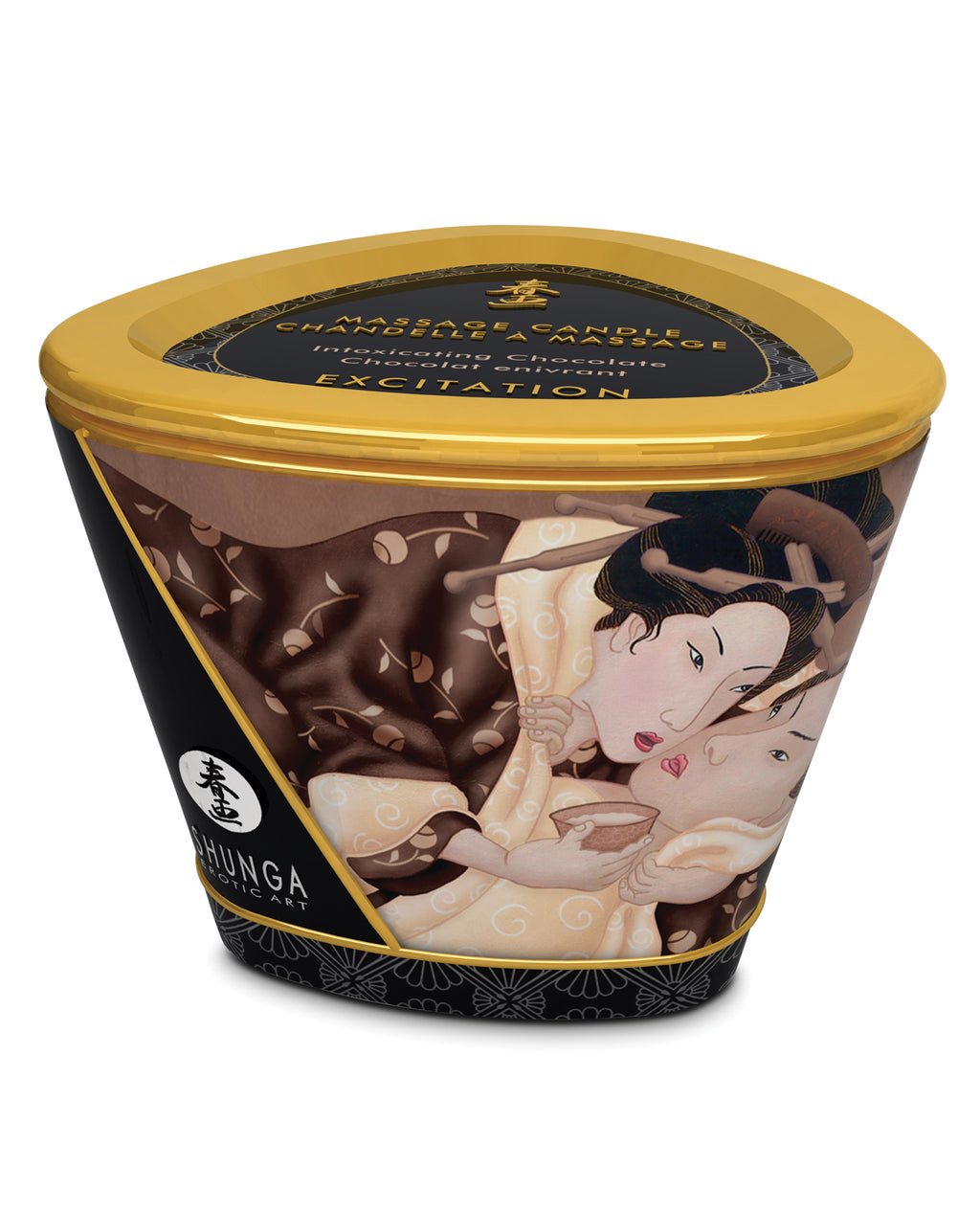 Shunga Massage Candle Excitation - Intoxicating Chocolate