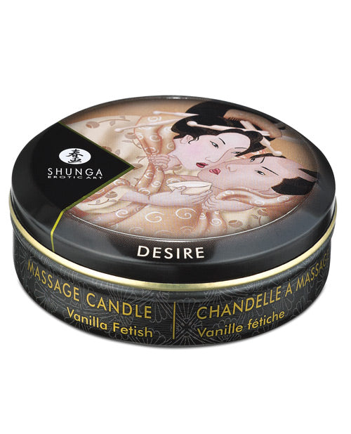 Shunga Desire Mini Candlelight Massage Candle - Vanilla