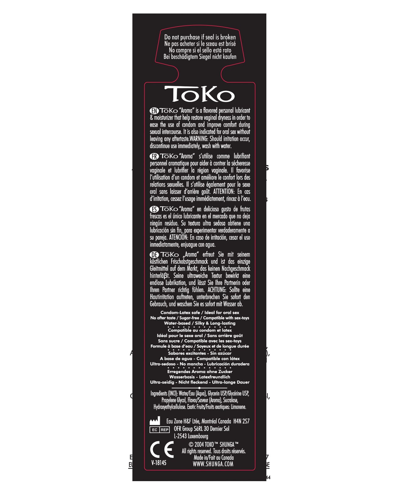 Shunga Toko Aroma Lubricant - Lustful Litchee