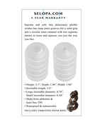 Selopa Ring Me Up Squishy & Soft Stroker - Clear