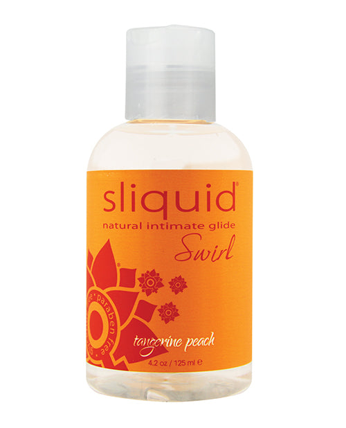Sliquid Naturals Swirl Lubricant - Tangerine Peach