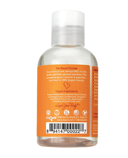 Sliquid Naturals Swirl Lubricant - Tangerine Peach
