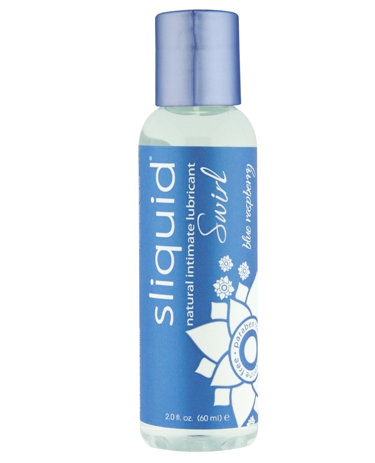 Sliquid Naturals Swirl Lubricant - Blue Raspberry