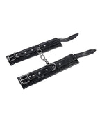 Sportsheets Velvet Noir Handcuffs - Black