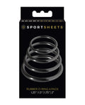 Sportsheets Rubber O - Ring - 4 Pack