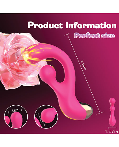 Bump Orgasm Turning Vibration G - Spot Massager - Pink