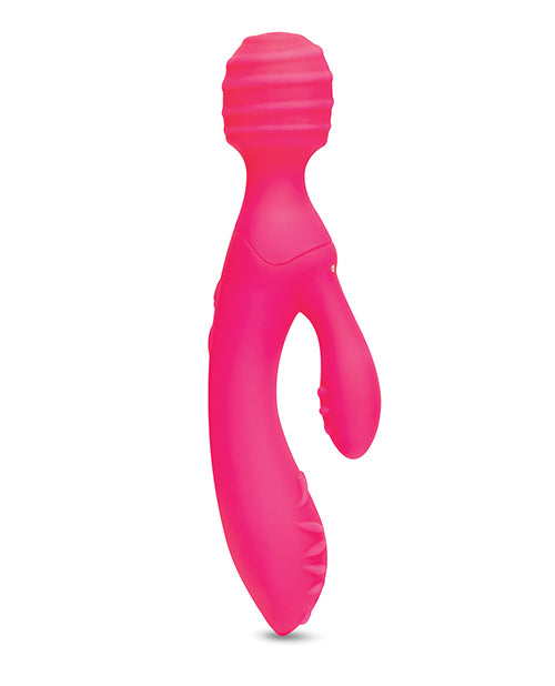 Together Tri Delight Dual-Ended Triple Stim Wand &amp; Rabbit Vibrator