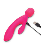 Together Tri Delight Dual-Ended Triple Stim Wand &amp; Rabbit Vibrator