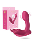 Honey Ryder Dual Action Thumping & Vibrating Rabbit - Pink