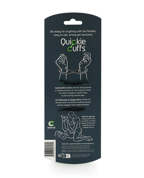 Quickie Cuffs - Black