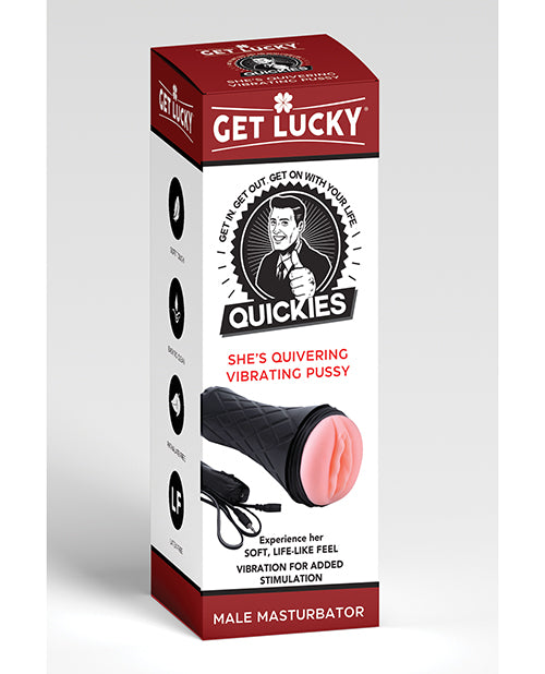 Get Lucky Quickies She' Quivering Vibrating Pussy Masturbator
