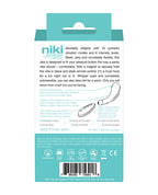 VeDO Niki Rechargeable Panty Vibe - Tease Me Turquoise