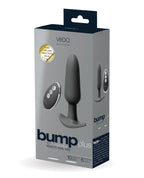 VeDO Bump Rechargeable Remote Control Anal Vibe - Just Black