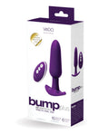 VeDO Bump Rechargeable Remote Control Anal Vibe - Deep Purple