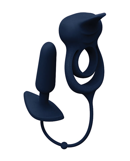VeDO Humper Rechargeable Dual C - Ring w/Anal Plug - Black