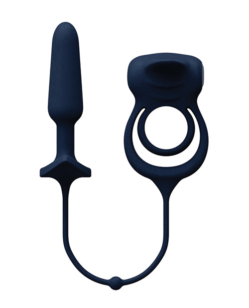 VeDO Humper Rechargeable Dual C - Ring w/Anal Plug - Black