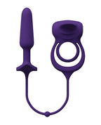 VeDO Humper Rechargeable Dual C - Ring w/Anal Plug - Purple