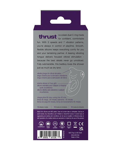 VeDO Thrust Rechargeable Dual C - Ring - Purple