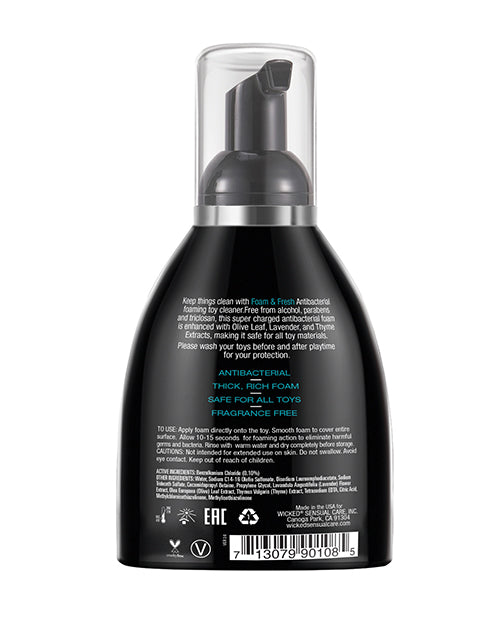 Wicked Sensual Care Foam N Fresh Anti - Bacterial Foaming Toy Cleaner