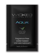 Wicked Sensual Care Aqua Waterbased Lubricant - . Fragrance Free