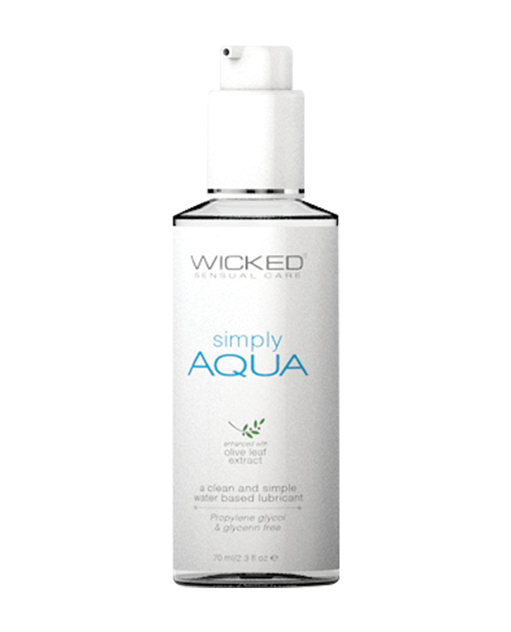 Wicked Sensual Care Simply Aqua Waterbased Lubricant