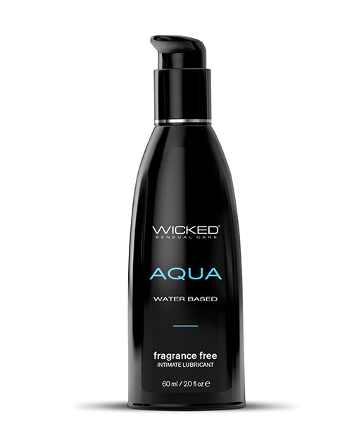 Wicked Sensual Care Aqua Waterbased Lubricant - Fragrance Free