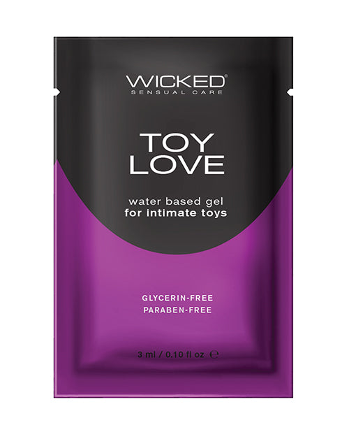 Wicked Sensual Care Toy Love Water Based Lubricant - . Fragrance Free