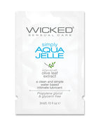 Wicked Sensual Care Simply Aqua Jelle Water Based Lubricant - .