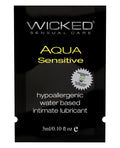 Wicked Sensual Care Hypoallergenic Aqua Sensitive Water Based Lubricant - .