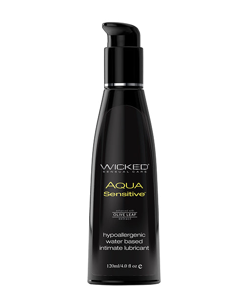 Wicked Sensual Care Hypoallergenic Aqua Sensitive Waterbased Lubricant - Unscented