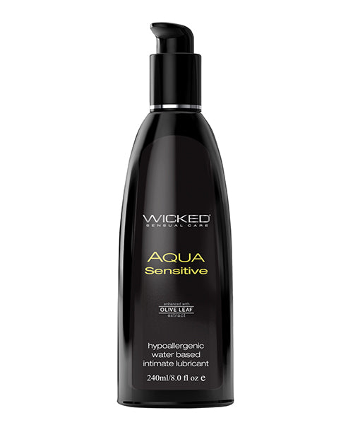 Wicked Sensual Care Hypoallergenic Aqua Sensitive Water Based Lubricant - Unscented