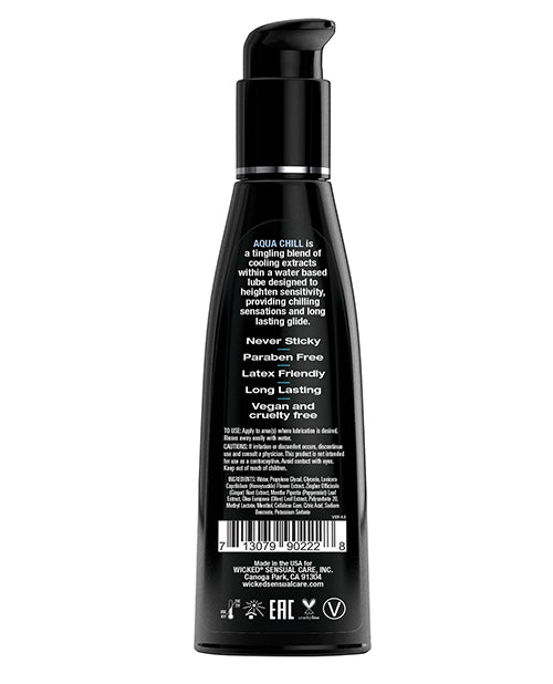Wicked Sensual Care Aqua Chill Water Based Cooling Lubricant