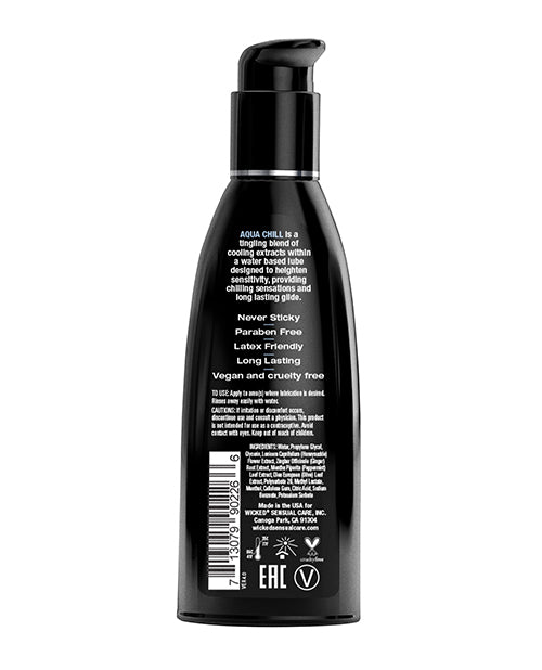 Wicked Sensual Care Aqua Chill Water Based Cooling Lubricant