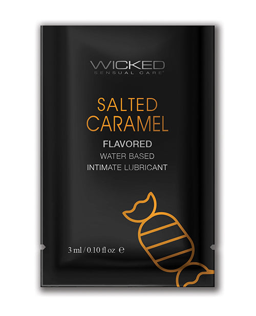Wicked Sensual Care Aqua Waterbased Lubricant - . Salted Caramel