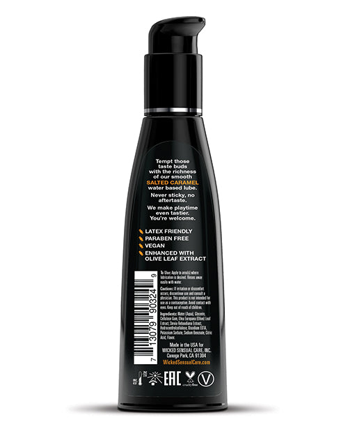 Wicked Sensual Care Aqua Waterbased Lubricant - Salted Caramel