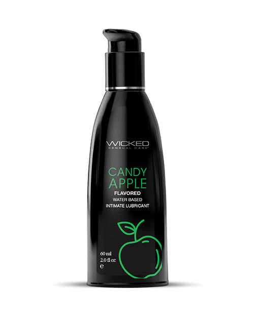 Wicked Sensual Care Aqua Waterbased Lubricant - Candy Apple