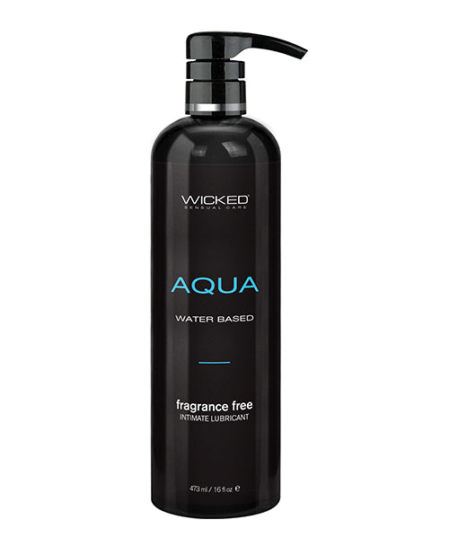 Wicked Sensual Care Aqua Waterbased Lubricant - Fragrance Free